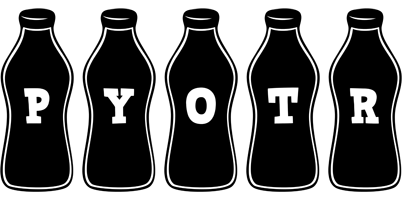 Pyotr bottle logo