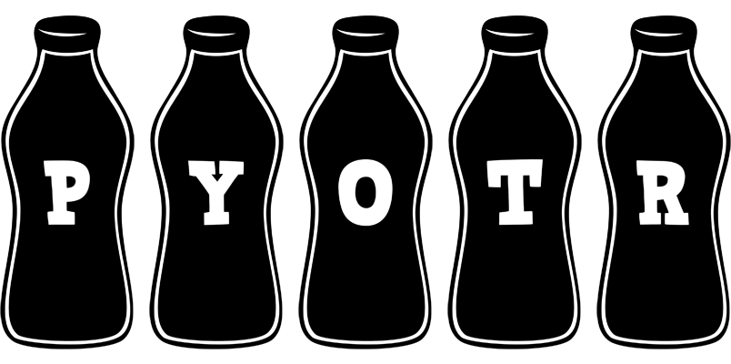 Pyotr bottle logo