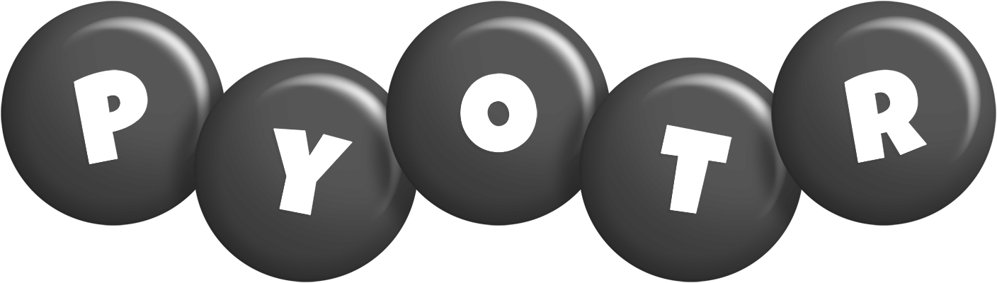 Pyotr candy-black logo