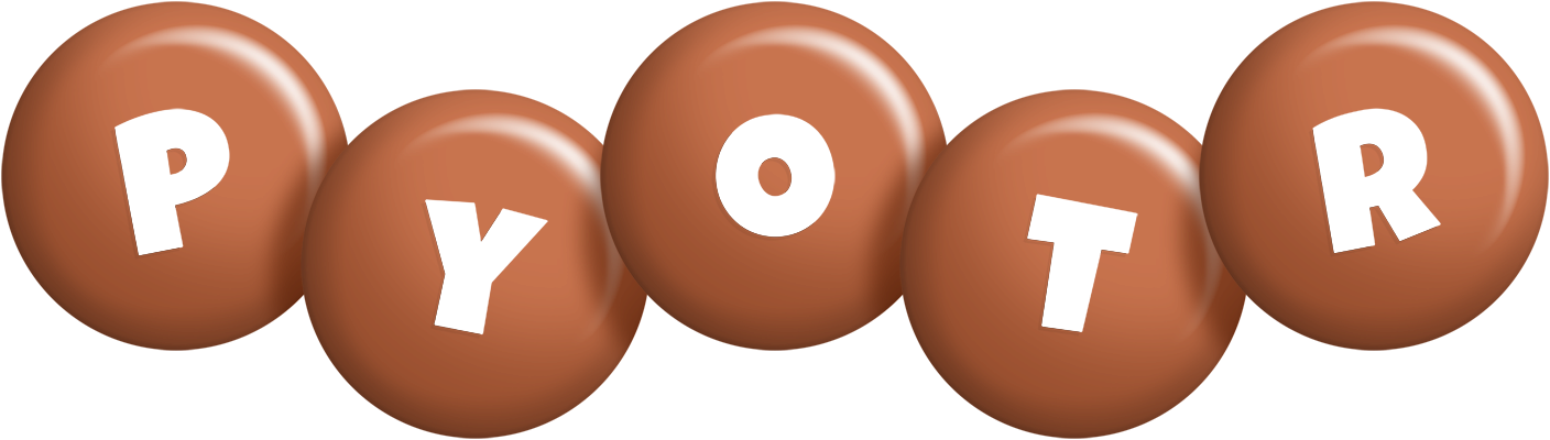 Pyotr candy-brown logo