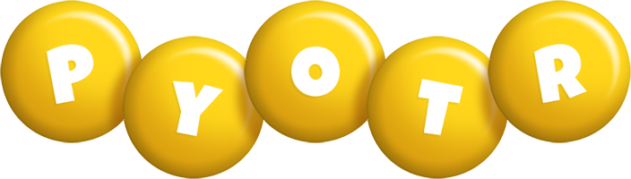 Pyotr candy-yellow logo