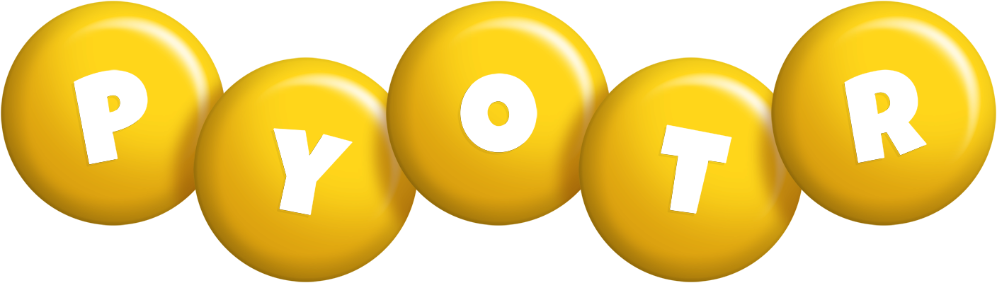 Pyotr candy-yellow logo