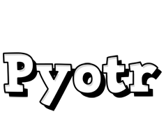 Pyotr snowing logo