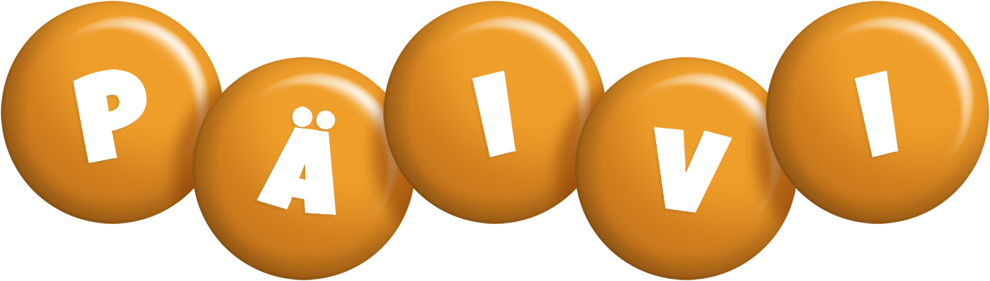 Päivi candy-orange logo