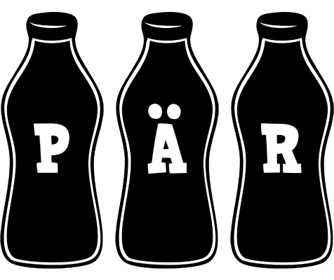 Pär bottle logo