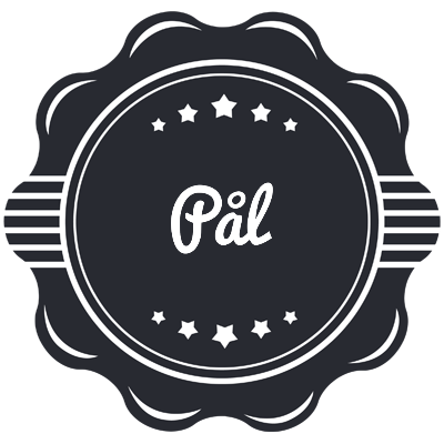 Pål badge logo