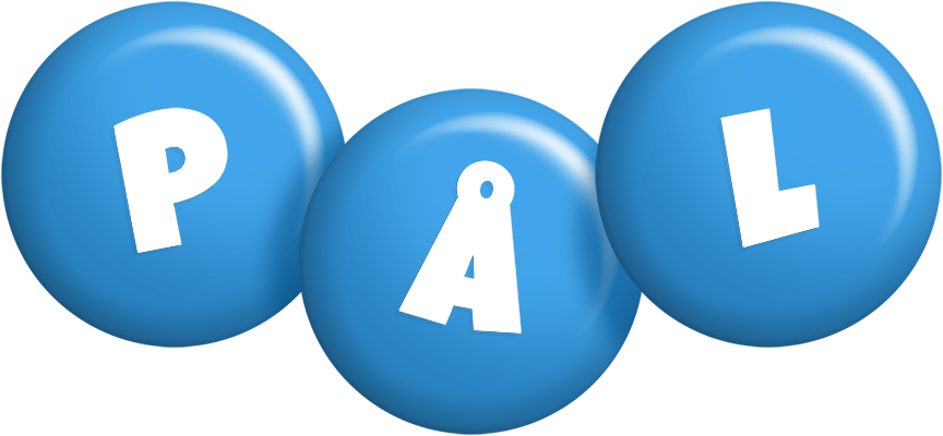 Pål candy-blue logo