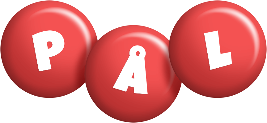 Pål candy-red logo