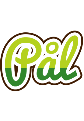 Pål golfing logo