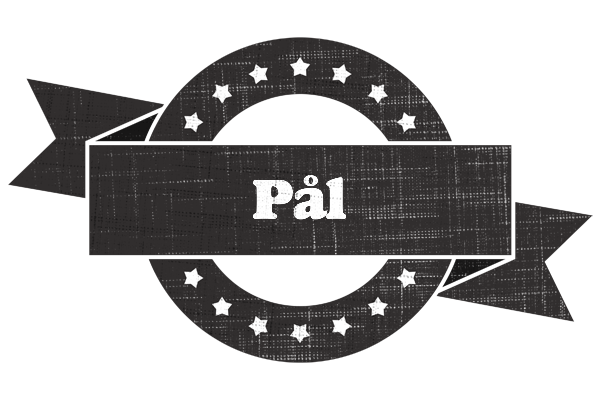 Pål grunge logo