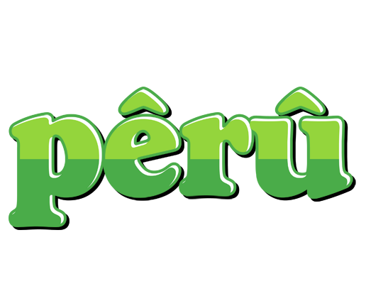 Pêrû apple logo