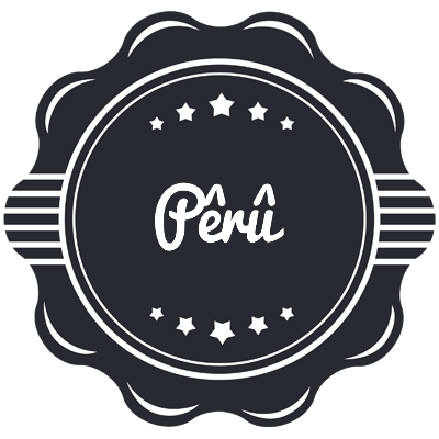 Pêrû badge logo