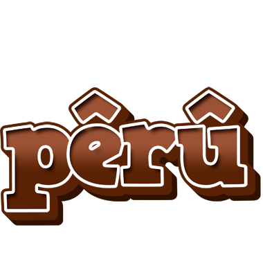 Pêrû brownie logo