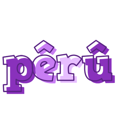 Pêrû sensual logo