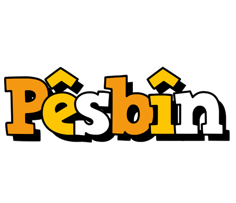 Pêsbîn cartoon logo