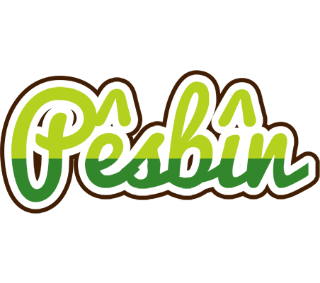 Pêsbîn golfing logo