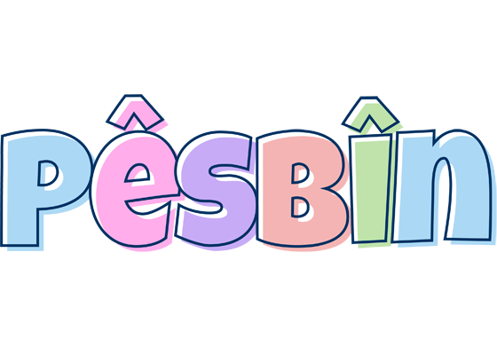 Pêsbîn pastel logo