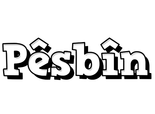 Pêsbîn snowing logo