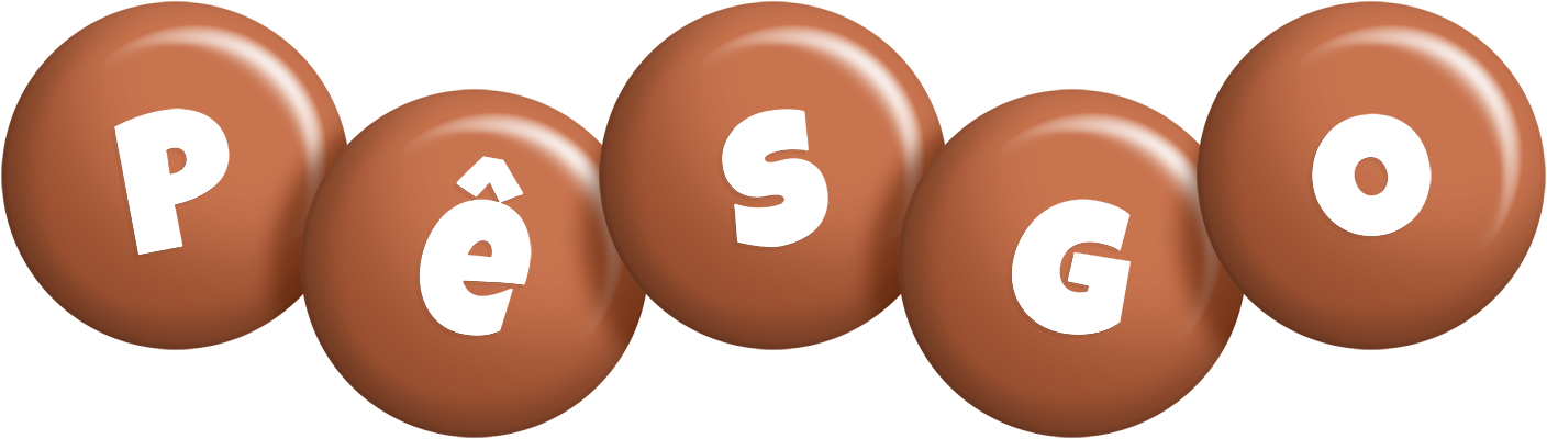 Pêsgo candy-brown logo
