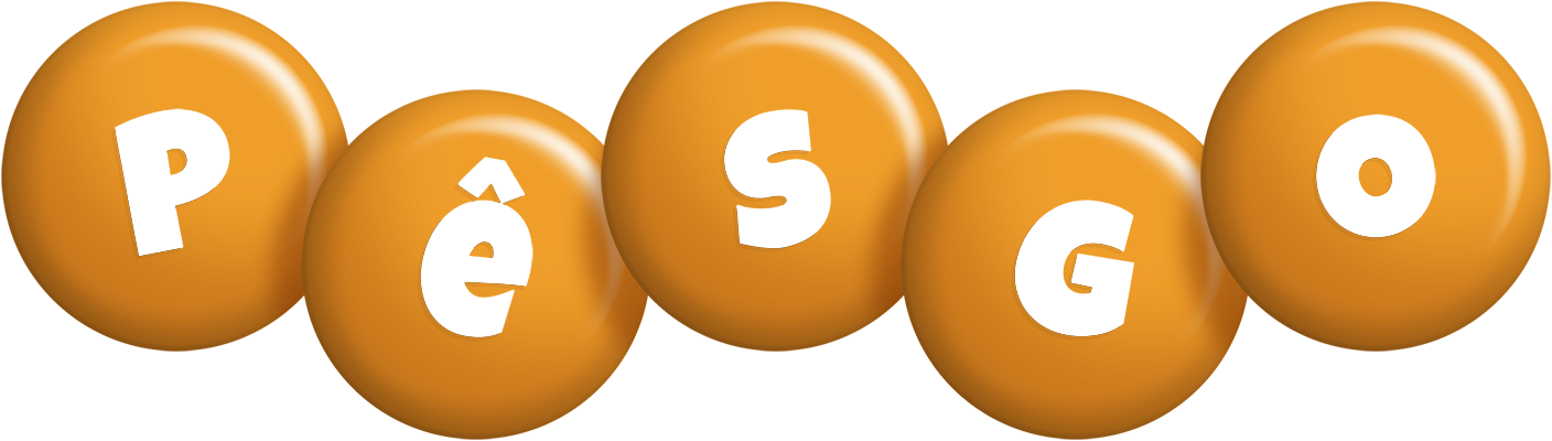 Pêsgo candy-orange logo