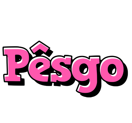 Pêsgo girlish logo