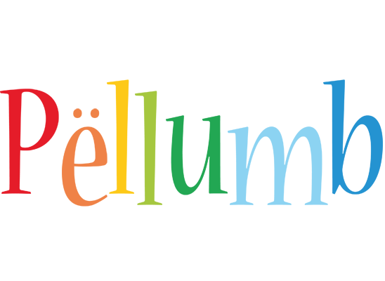 Pëllumb birthday logo