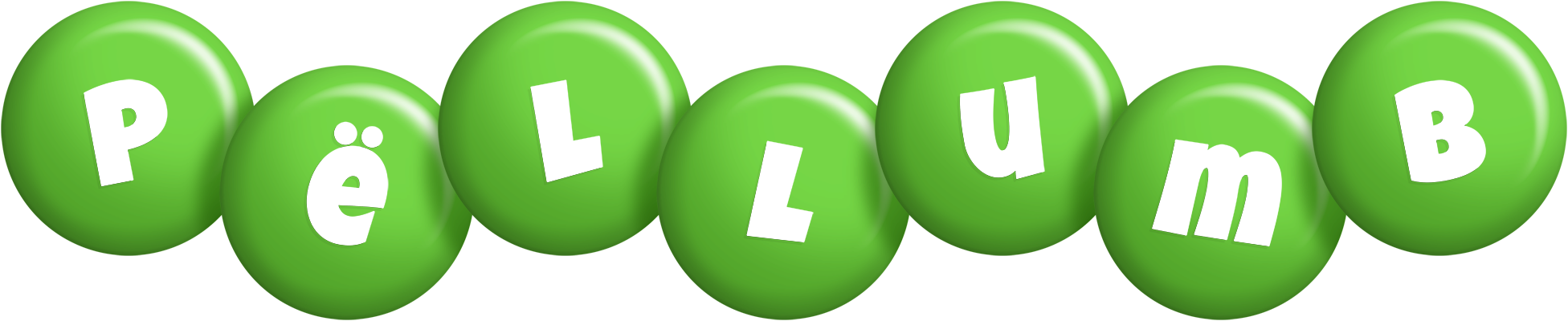 Pëllumb candy-green logo