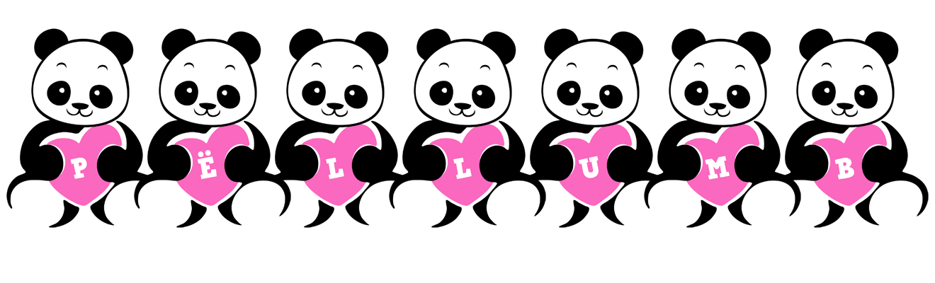 Pëllumb love-panda logo