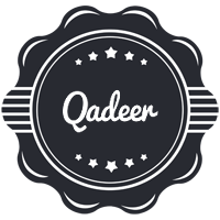 Qadeer badge logo