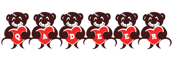 Qadeer bear logo