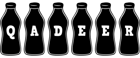 Qadeer bottle logo