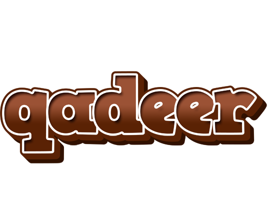 Qadeer brownie logo