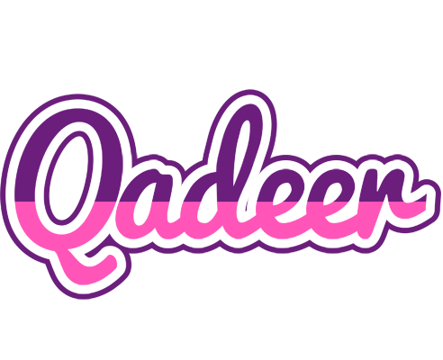 Qadeer cheerful logo