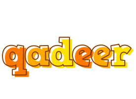 Qadeer desert logo