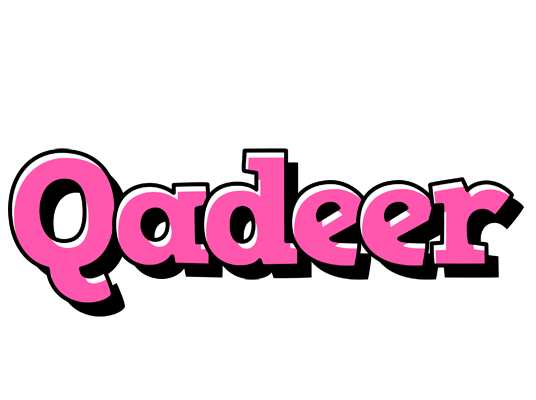 Qadeer girlish logo