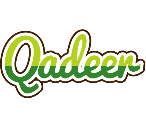 Qadeer golfing logo