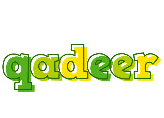 Qadeer juice logo