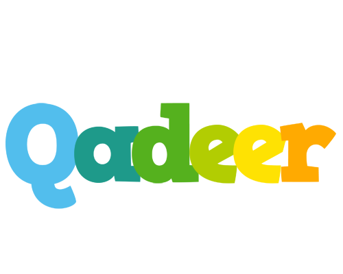 Qadeer rainbows logo