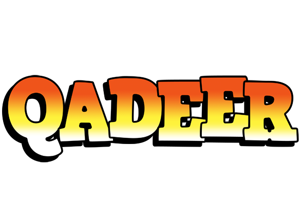 Qadeer sunset logo
