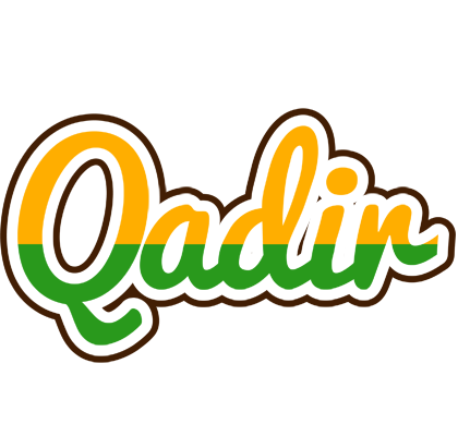 Qadir banana logo