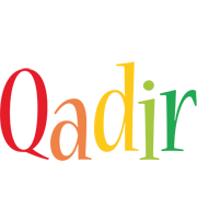 Qadir birthday logo