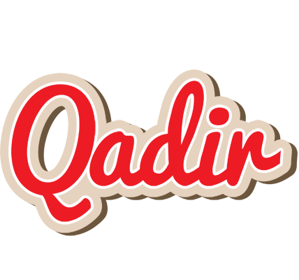 Qadir chocolate logo