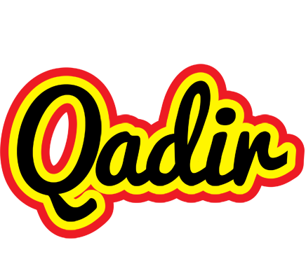 Qadir flaming logo