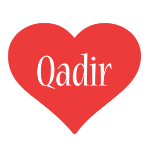 Qadir love logo