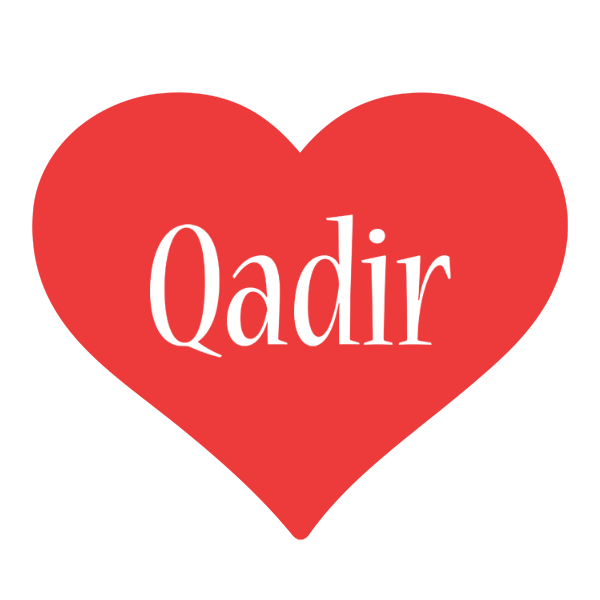 Qadir love logo