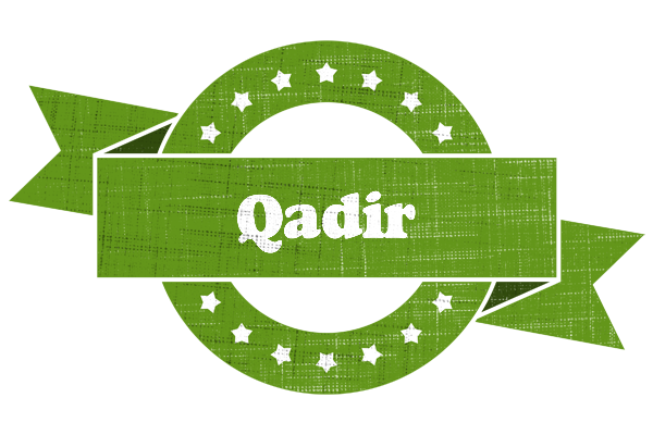 Qadir natural logo
