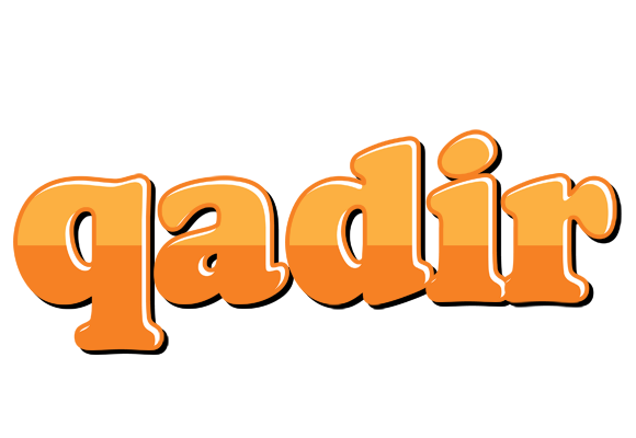 Qadir orange logo