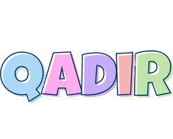 Qadir pastel logo