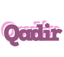 Qadir relaxing logo