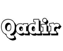 Qadir snowing logo